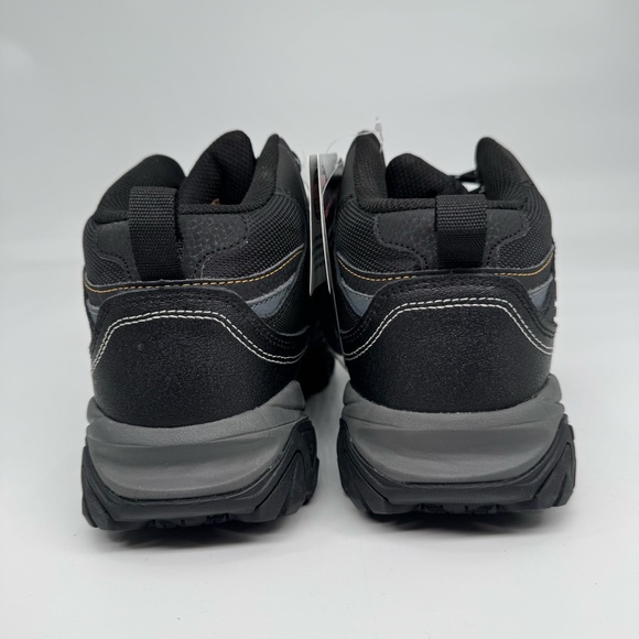 Skechers Men's 7.5 Work Relaxed Fit Holdredge Rebem Steel Toe Boots Style 77108 - Picture 4 of 12